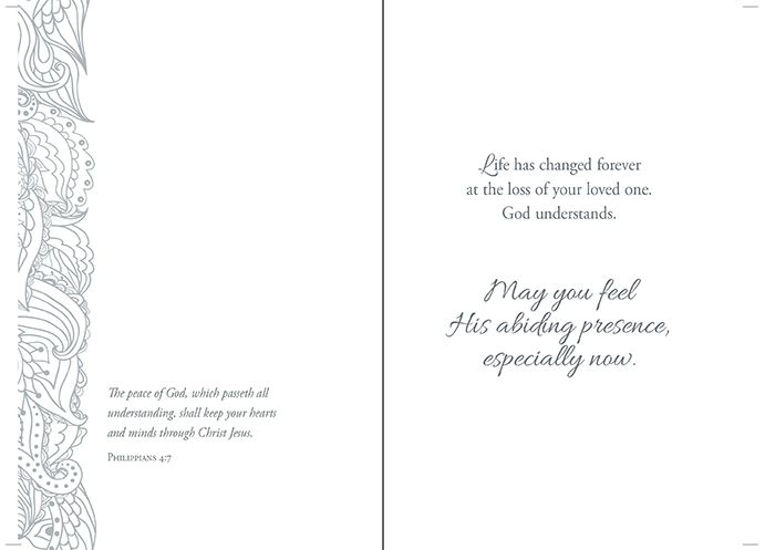 Classic Condolences Sympathy Boxed Cards (box of 12) - Re-vived