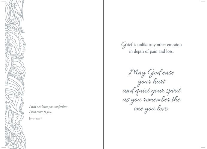 Classic Condolences Sympathy Boxed Cards (box of 12) - Re-vived