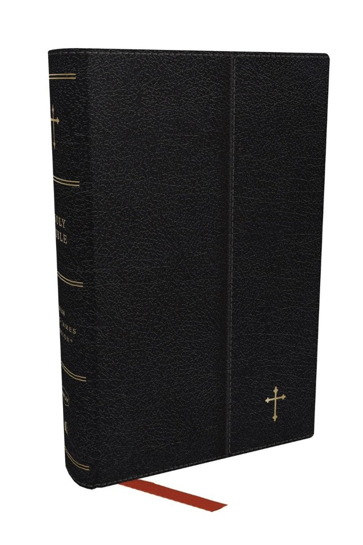 NKJV Compact Paragraph-Style Reference Bible, Black - Re-vived