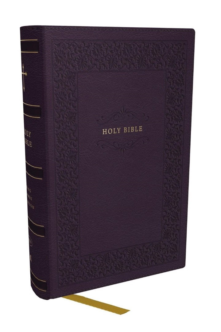 KJV Compact Reference Bible, Purple