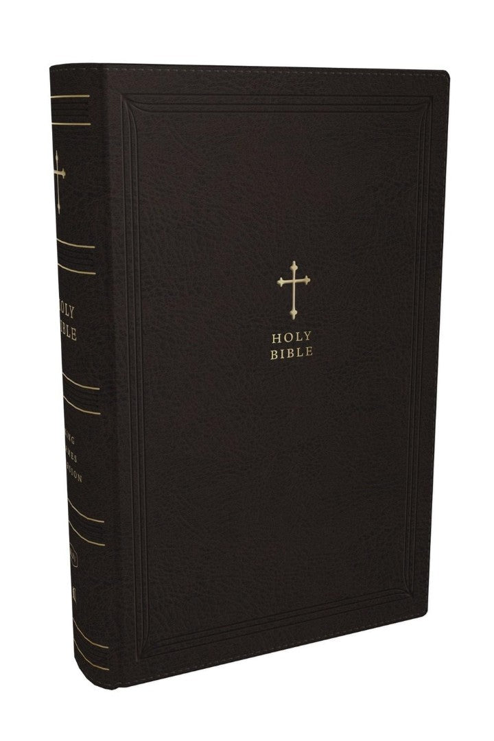 KJV Compact Reference Bible, Black with Zip - Re-vived