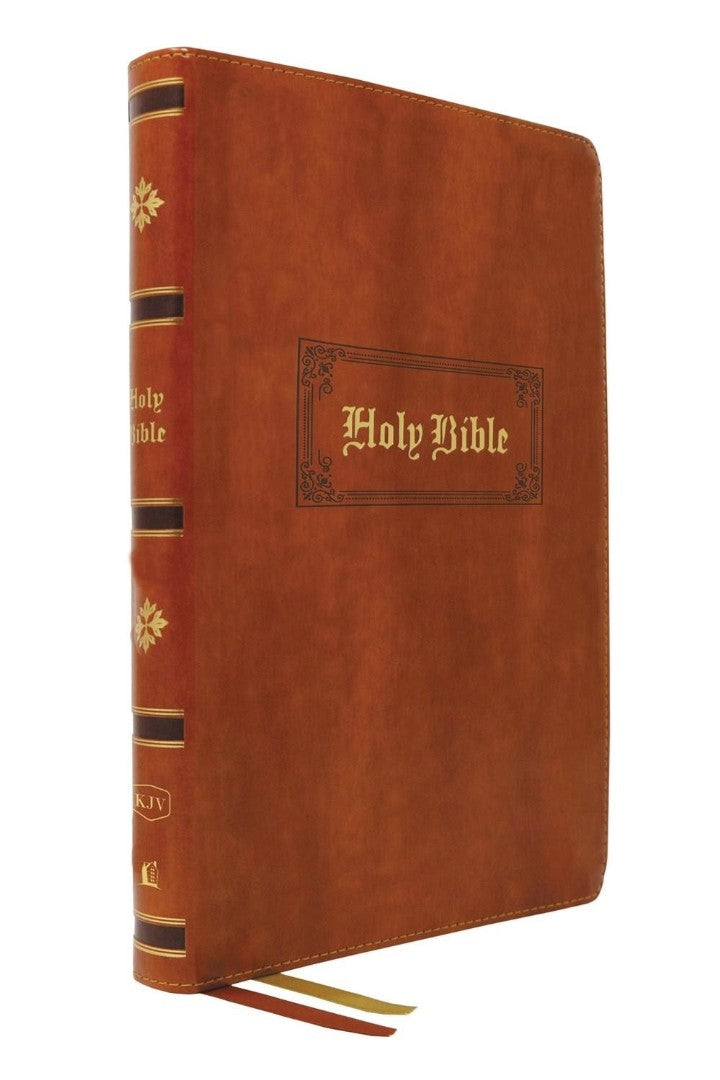 KJV Giant Print Thinline Bible, Tan