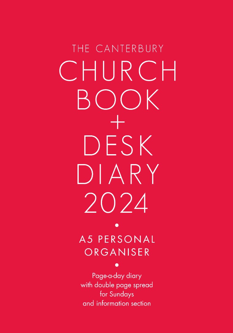 The Canterbury Church Book & Desk Diary 2024 A5 Edition