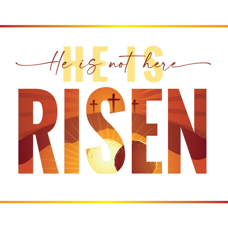 Risen Easter Cards (Pack of 5) - Re-vived