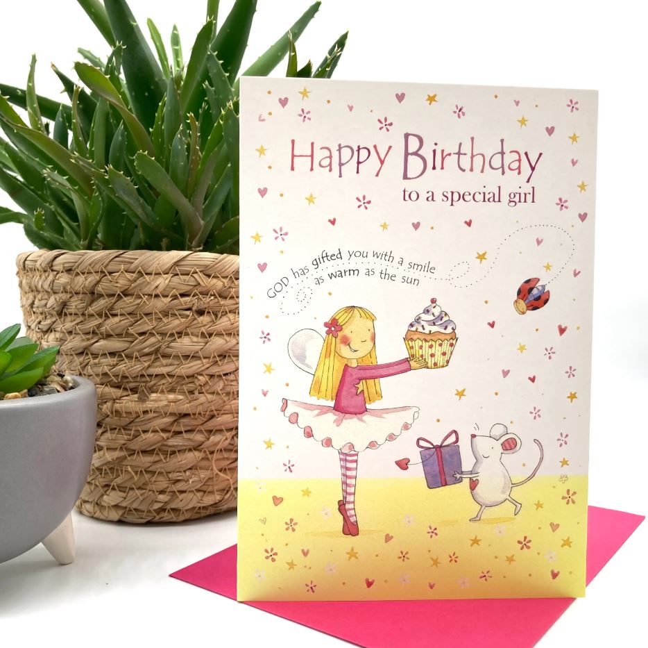 Smile Like the Sun Birthday Card