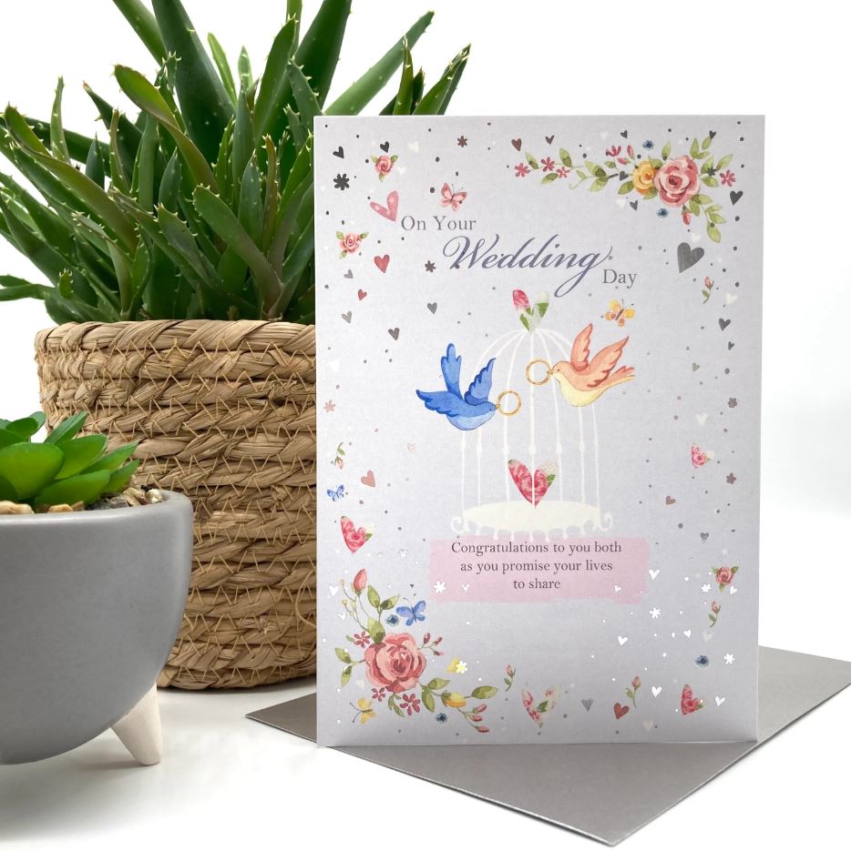 On Your Wedding Day Card - Re-vived