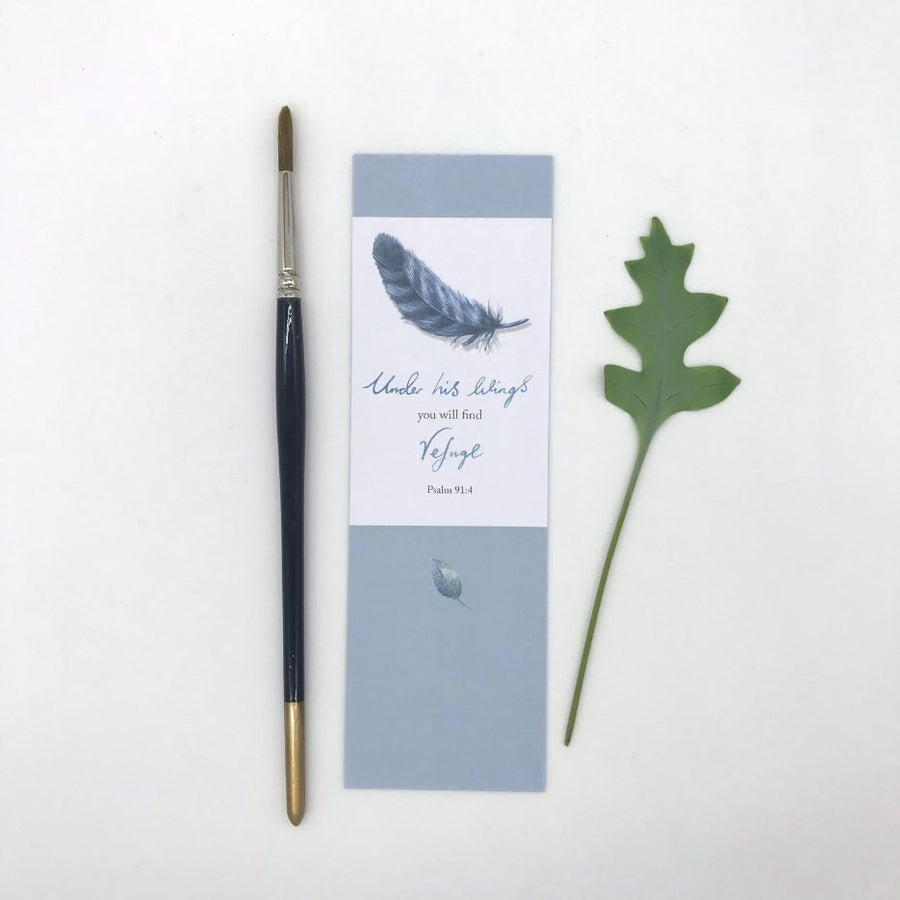 Under His Wings Bookmark - Re-vived