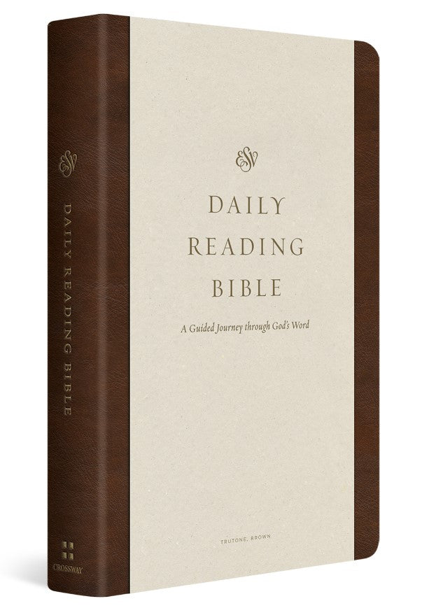 ESV Daily Reading Bible, Trutone, Brown - Re-vived