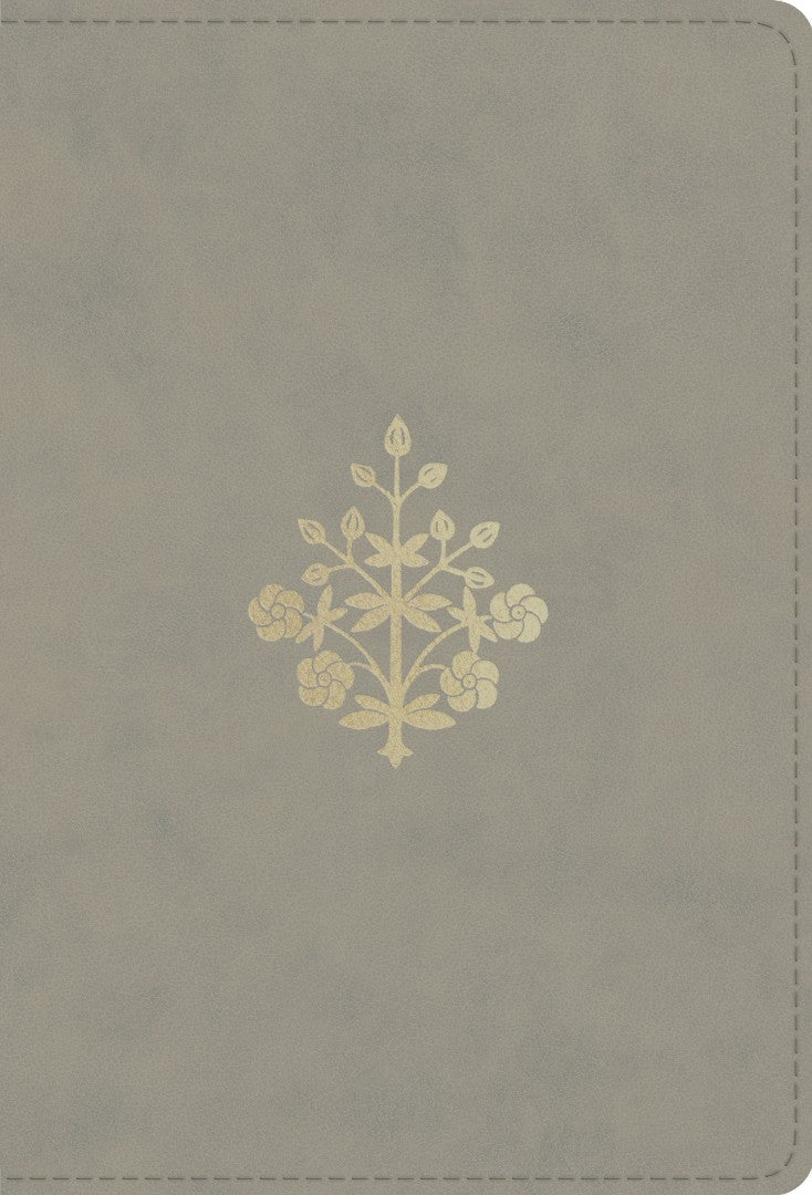 ESV Large Print Compact Bible (Trutone, Stone, Branch Design - Re-vived