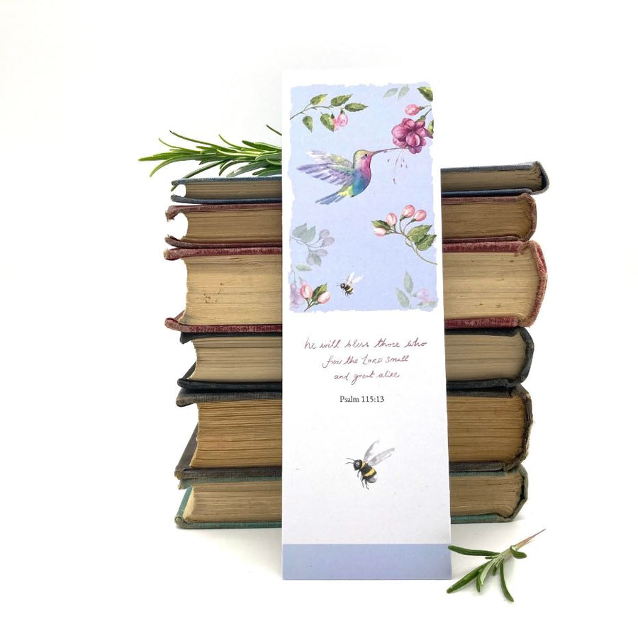 Hummingbird Bookmark - Re-vived