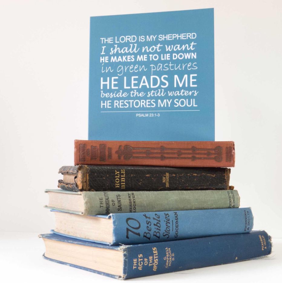 The Lord Is My Shepherd Notecard