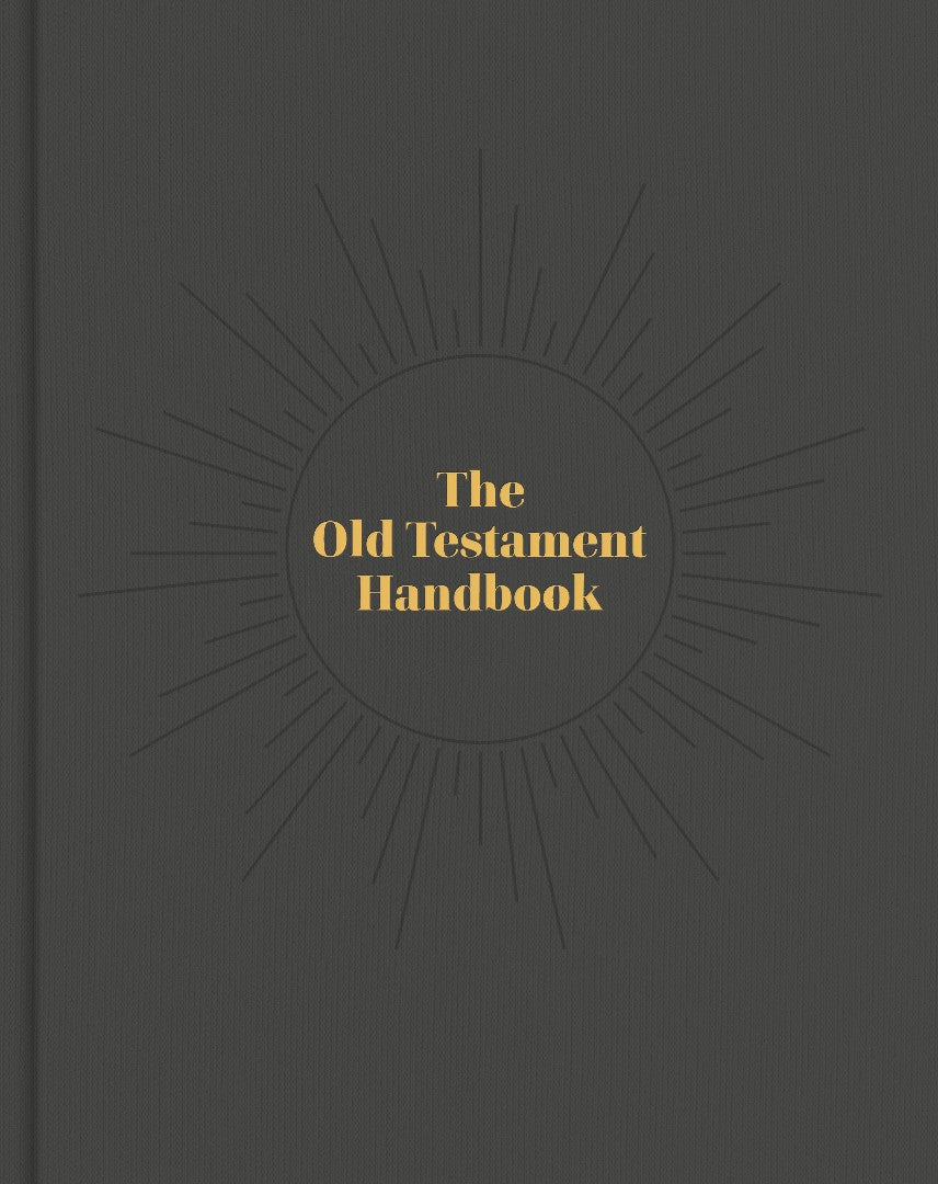 The Old Testament Handbook: Charcoal Cloth-Over-Board - Re-vived