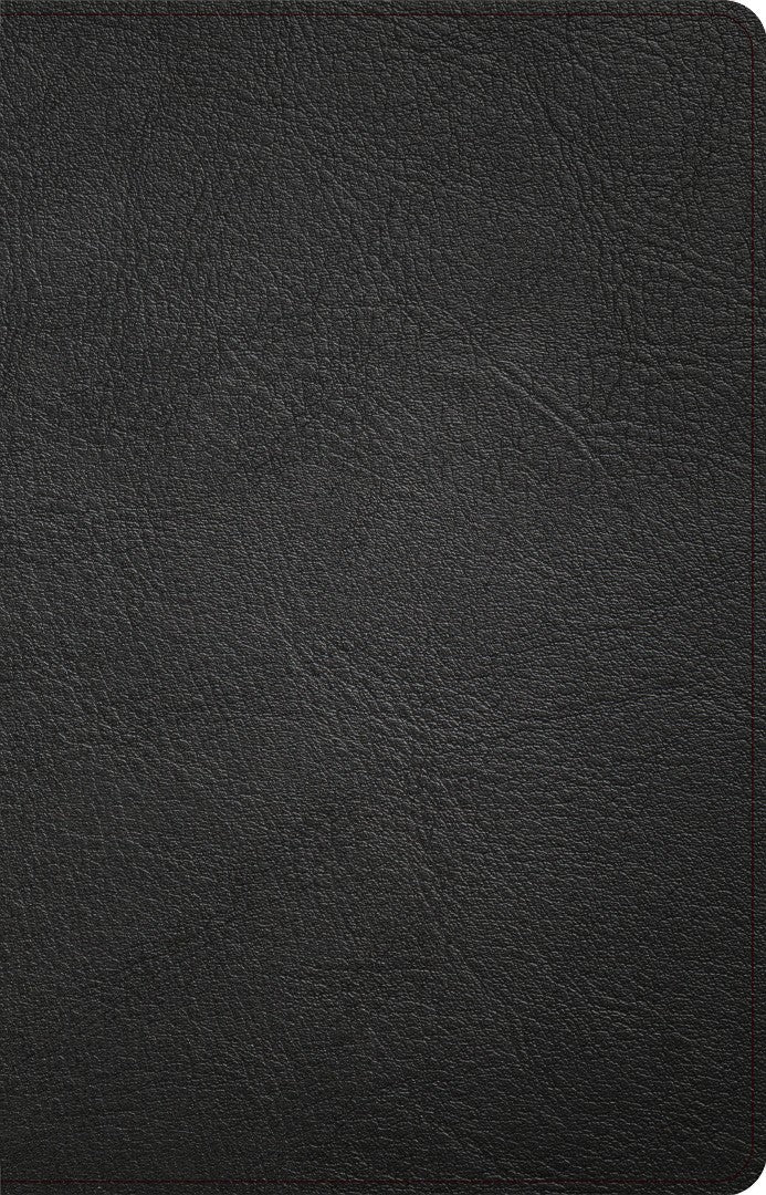 NASB Large Print Thinline Bible, Black Premium Goatskin - Re-vived