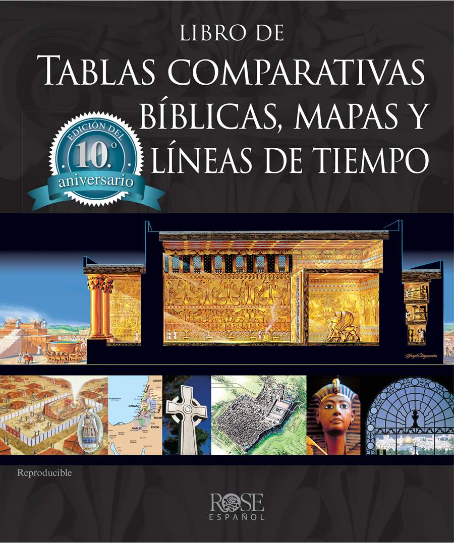 Libro De Tablas Comparativas Bíblicas, Mapas Y LíNeas De Tie - Re-vived
