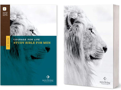 NLT Courage for Life Study Bible for Men, Filament Edition