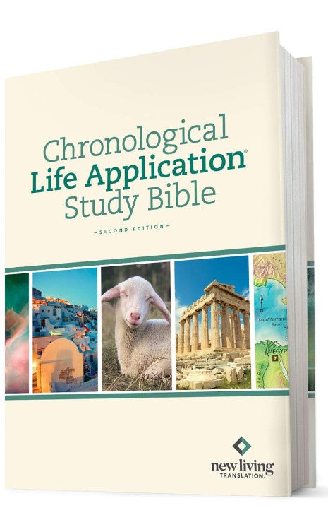 NLT Chronological Life Application Study Bible - Re-vived
