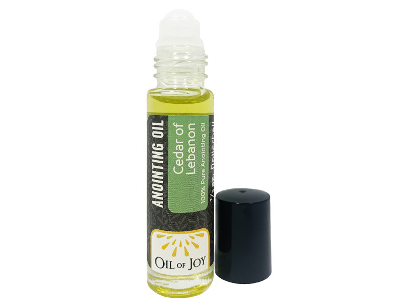 Anointing Oil Cedars of Lebanon 1/3 Oz Roll-On - Re-vived