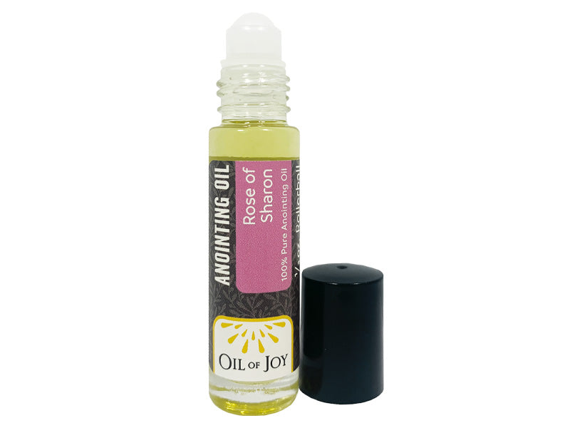 Anointing Oil Rose of Sharon 1/3 Oz Roll-On - Re-vived