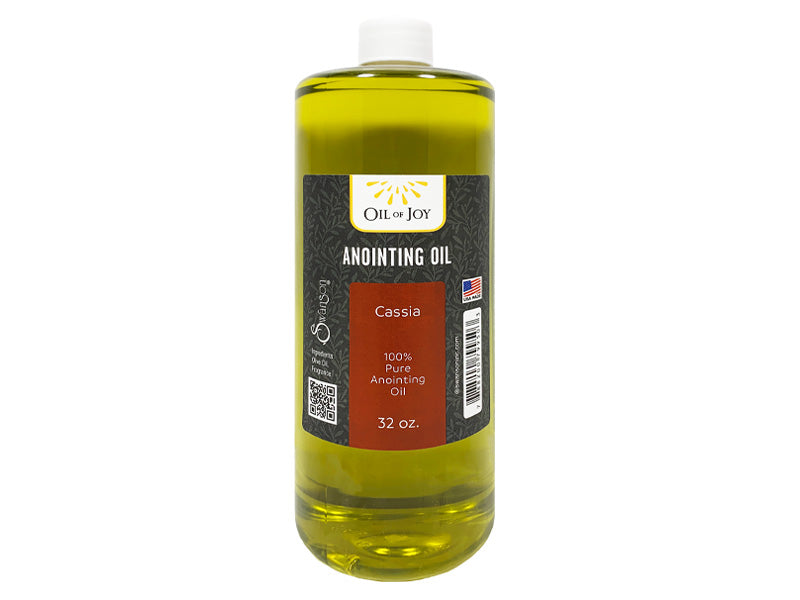 Anointing Oil Cassia Refill 32 Oz Bottle - Re-vived