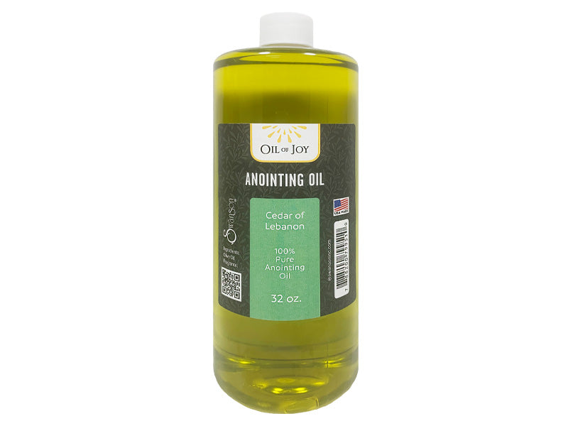Anointing Oil Cedars of Lebanon Refill 32 Oz Bottle - Re-vived