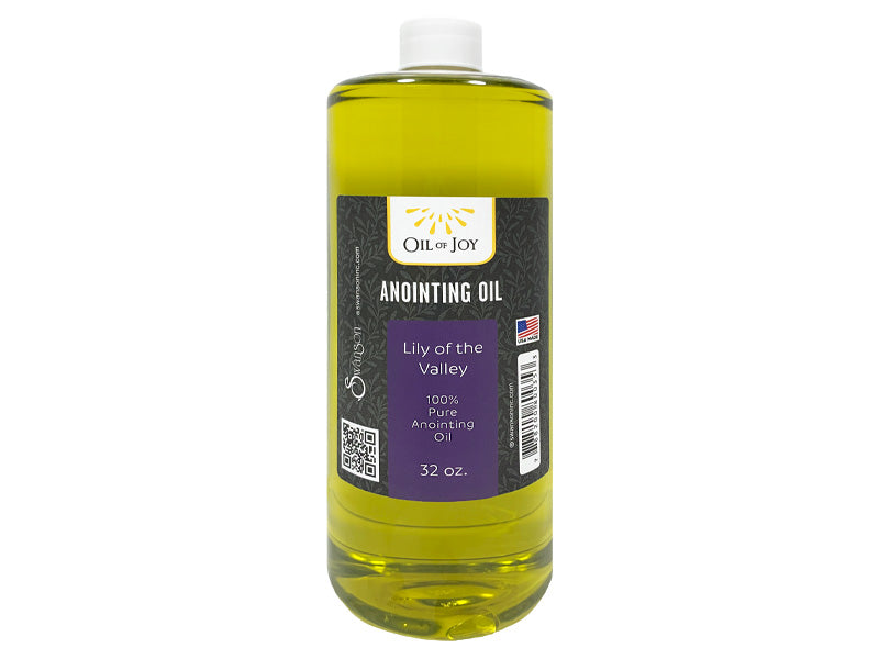 Anointing Oil Lily of the Valley Refill 32 Oz Bottle - Re-vived