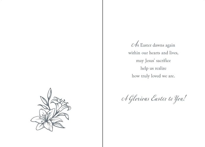 Resurrection Blessings Greetings Cards (Box of 12) - Re-vived