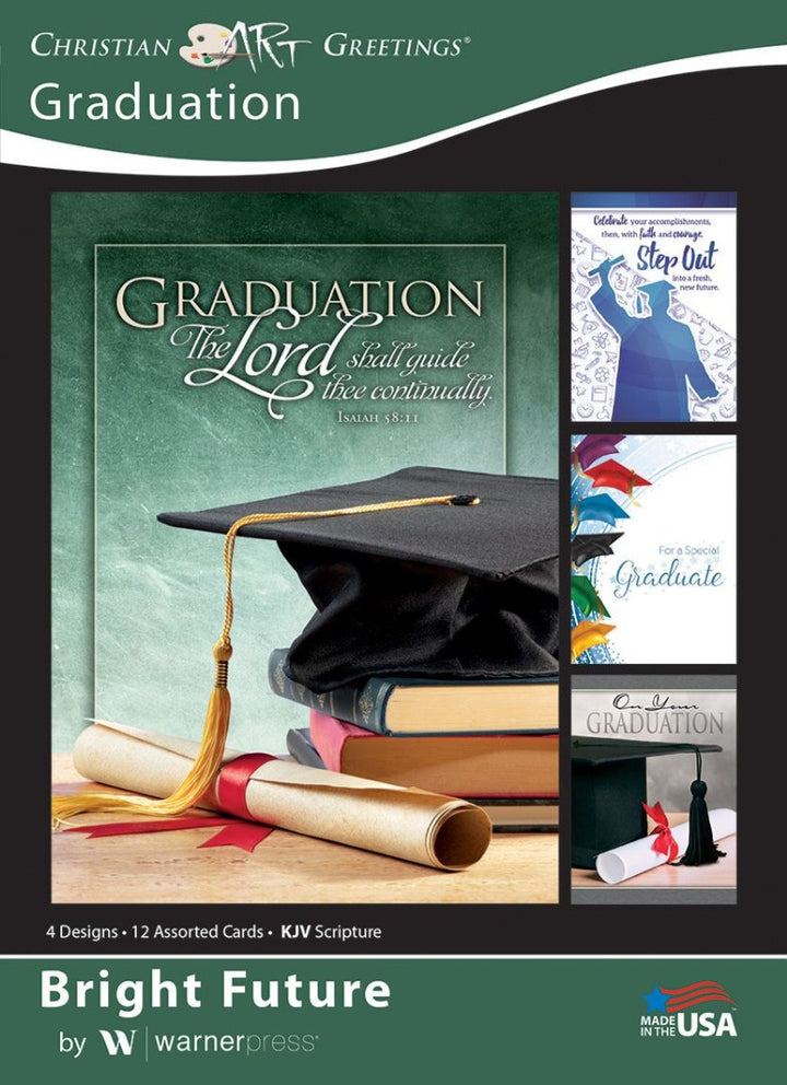 Bright Future Graduation Greetings Cards (Box of 12) - Re-vived