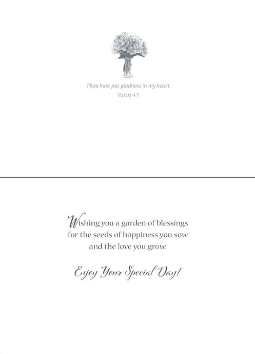 Bouquets for Mom Greetings Cards (Box of 12) - Re-vived