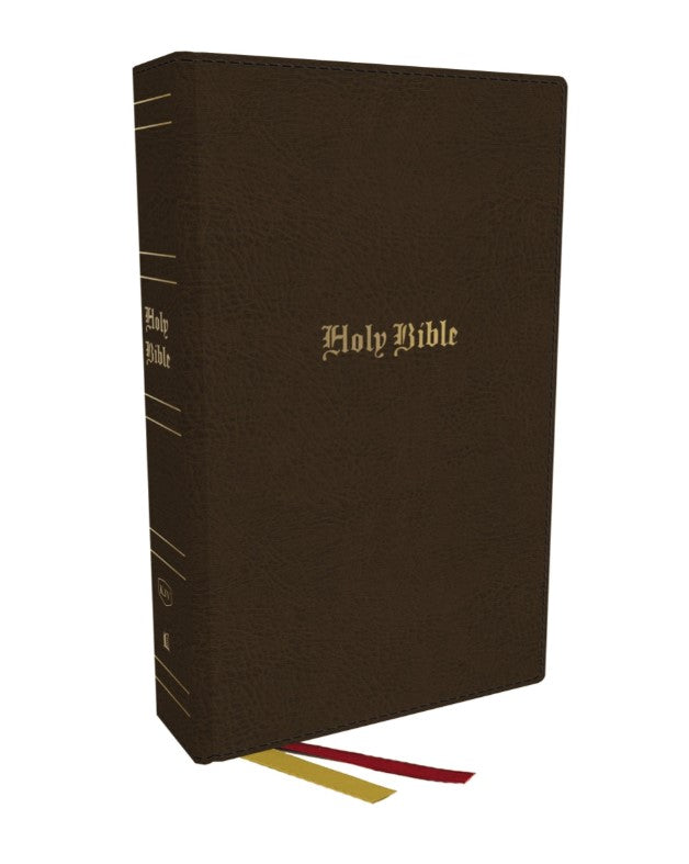 KJV Super Giant Print Reference Bible, Brown - Re-vived