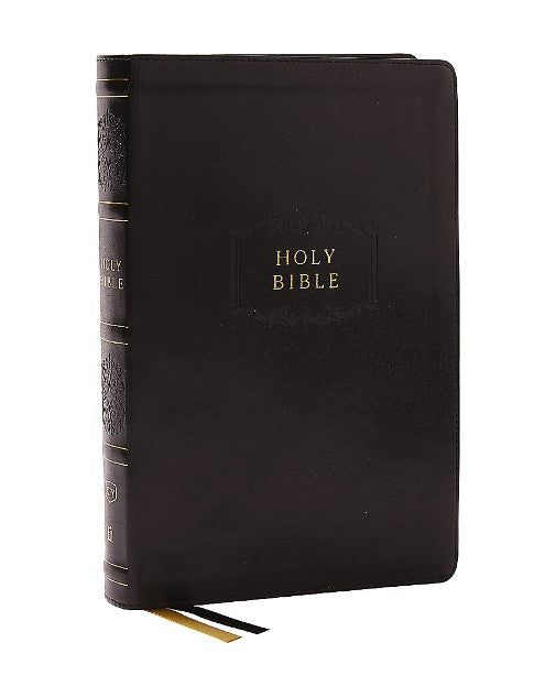 KJV Center-Column Reference Bible, Black - Re-vived