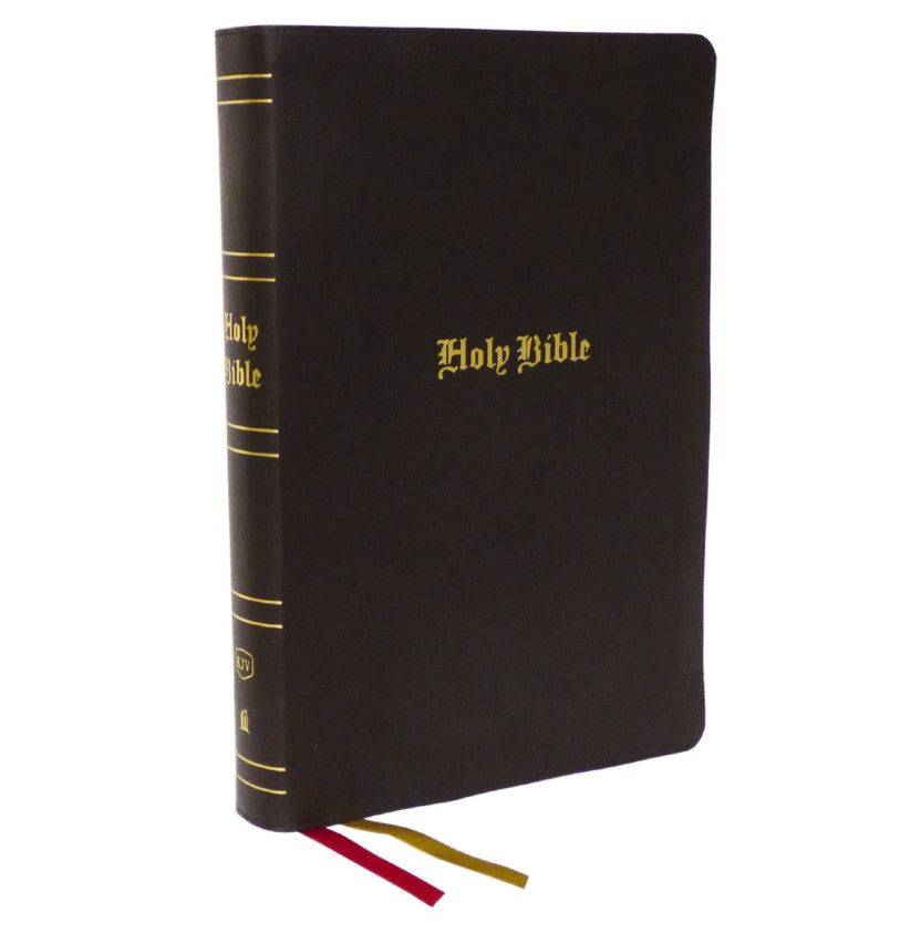 KJV Super Giant Print Reference Bible, Black - Re-vived