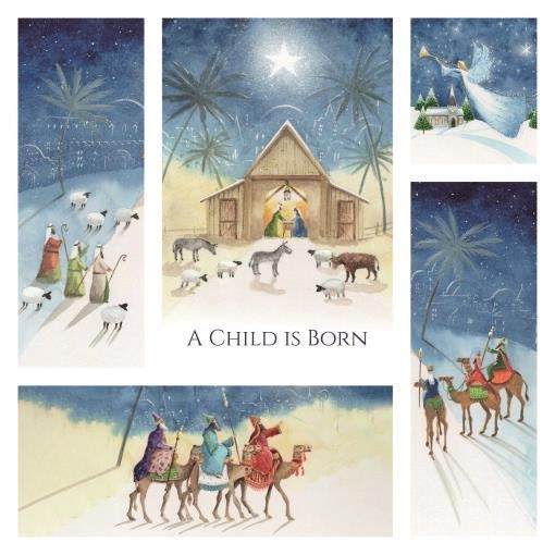 A Child is Born Christmas Cards (pack of 10)
