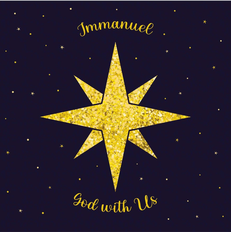 Immanuel God With Us Christmas Cards (pack of 10)