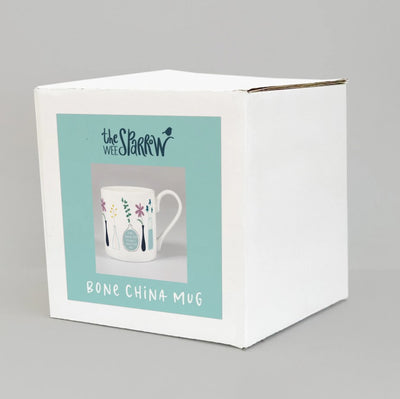 For I Know (Stems) Bone China Mug