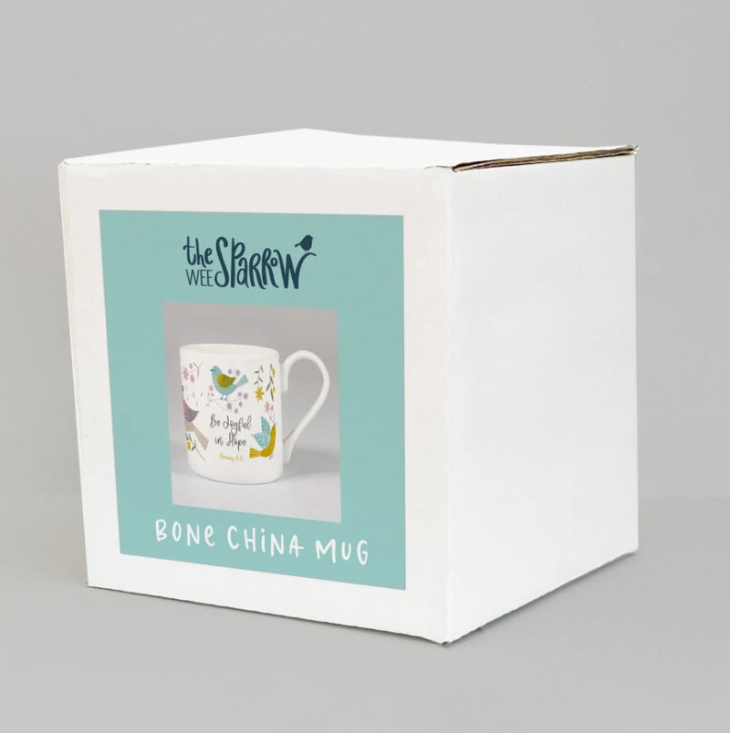 Joyful in Hope (Birds of Joy) Bone China Mug