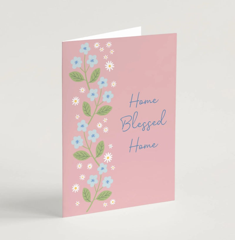 Home Blessed Home Greeting Card & Envelope
