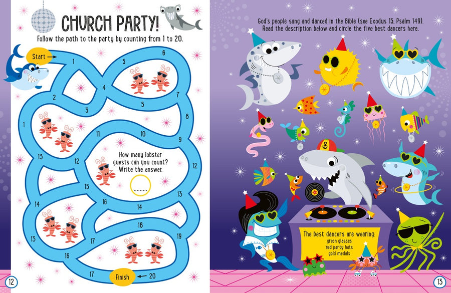 God's Underwater World Activity Book - Re-vived