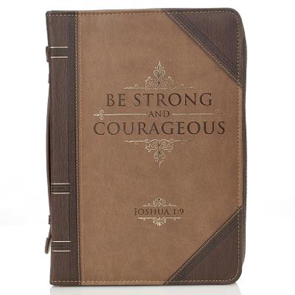Joshua 1:9 Classic Bible Case, Extra Large - Re-vived