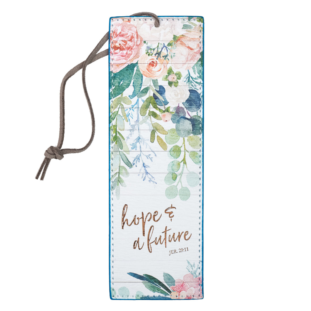 Hope and a Future LuxLeather Bookmark - Re-vived