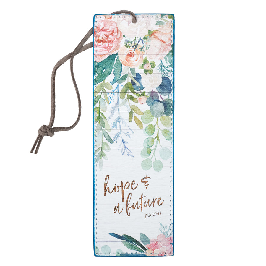 Hope and a Future LuxLeather Bookmark - Re-vived