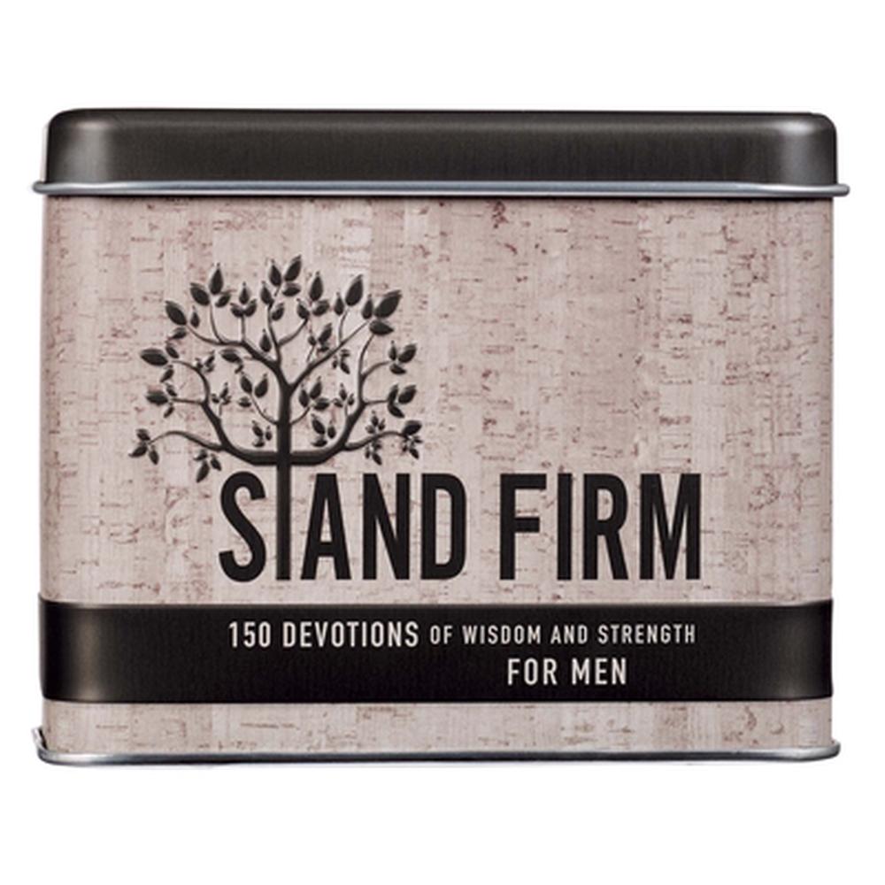 Stand Firm Card Tin - Re-vived