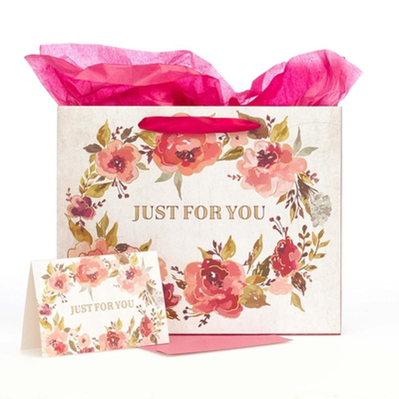 Just For You Large Gift Bag with Card Set