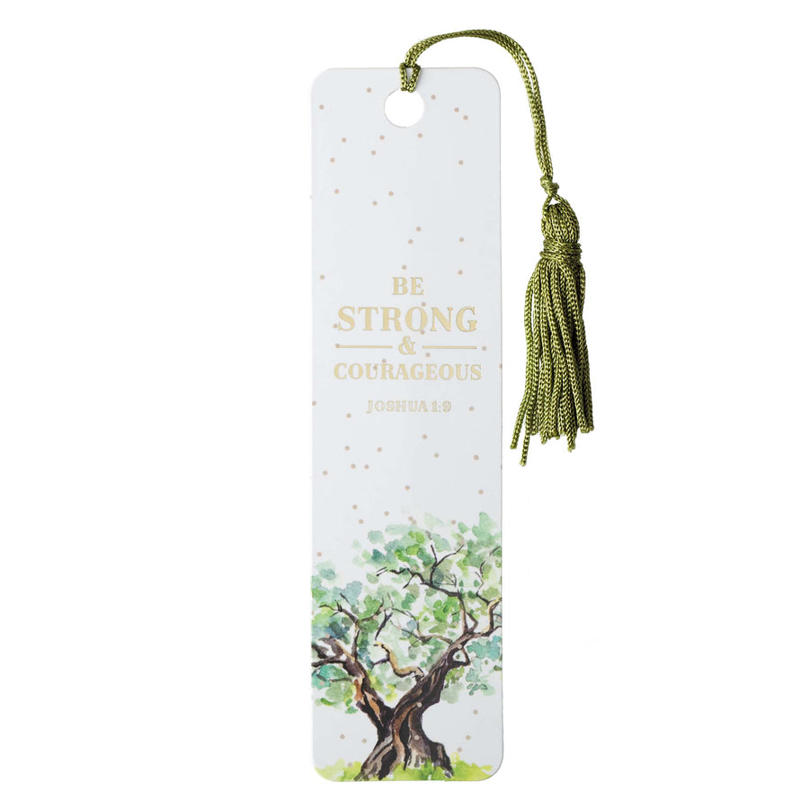 Joshua 1:9 Tassel Bookmark - Re-vived