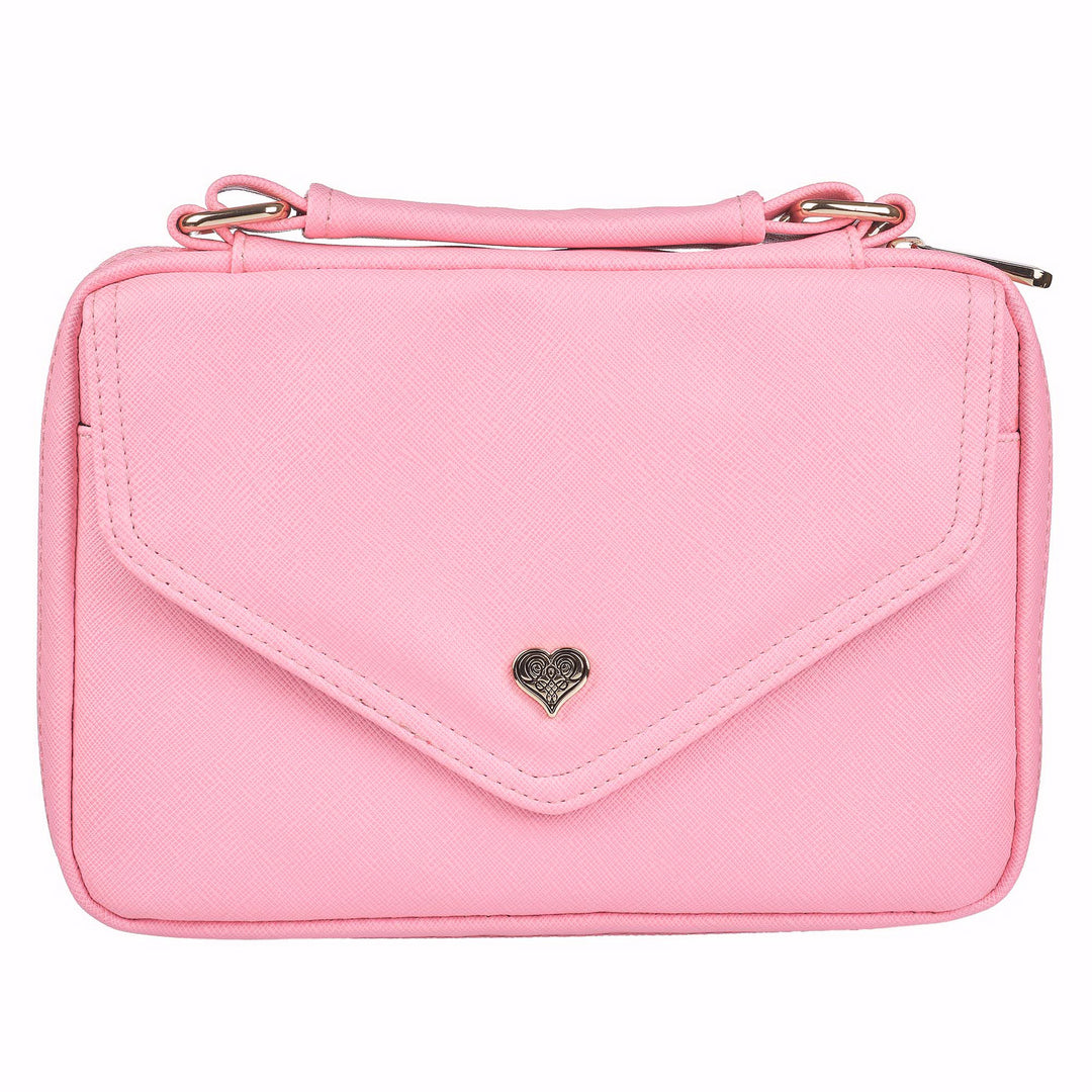 Heart Pink Fashion Bible Cover, Large - Re-vived