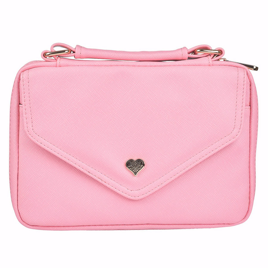 Heart Pink Fashion Bible Cover, Large - Re-vived