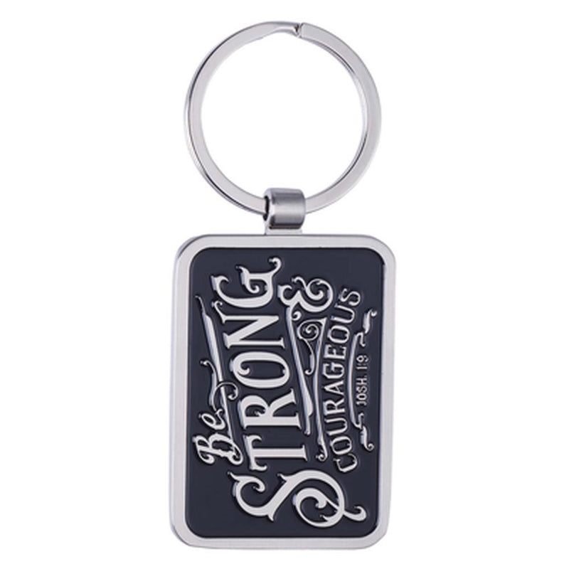 Strong/Courageous Boxed Keyring
