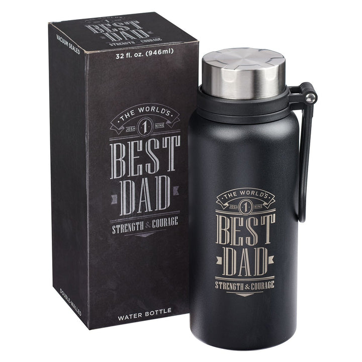 World's Best Dad Stainless Steel Water Bottle