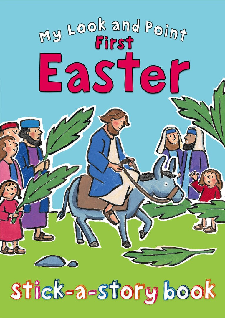 My Look And Point First Easter Stick-A-Story Book - Re-vived