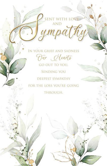 Sent With Love & Sympathy Card