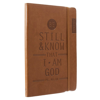 Be Still and Know Flexcover Journal with Elastic Closure
